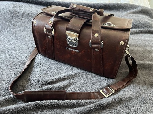 Olympus leather camera - olympus,