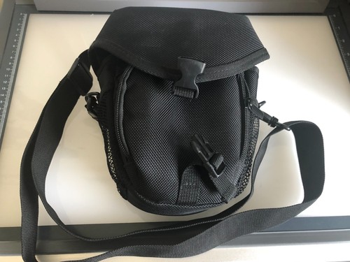 Black camera bag with handle