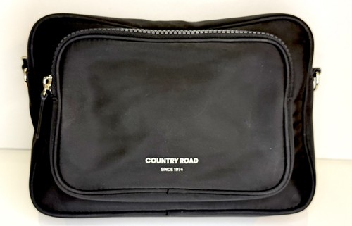 Country road black - black, nylon