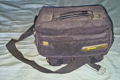 Kamala black padded nylon - black,