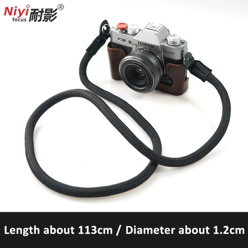 Bright color round rope camera - color,