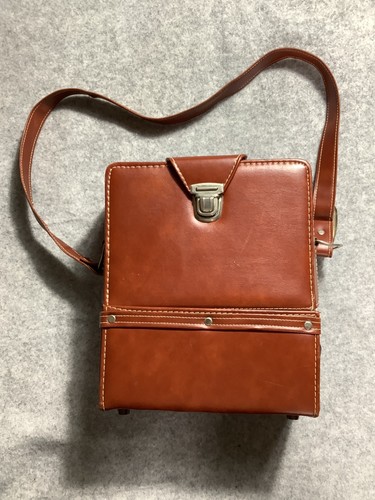 Vintage brown leather - brown,