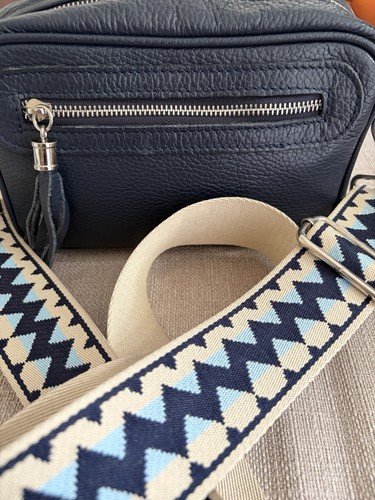 Navy blue camera bag - navy,
