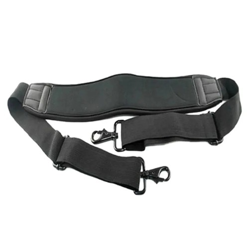 Black adjustable shoulder bag - black,